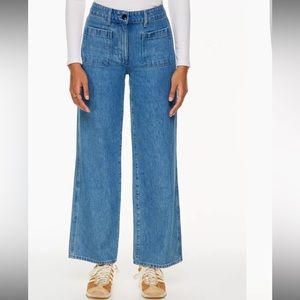 aritzia/Wilfred Free adrift sailor jeans - wide leg